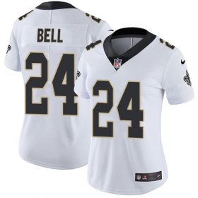 Wholesale Cheap Nike Saints #24 Vonn Bell White Women\'s Stitched NFL Vapor Untouchable Limited Jersey