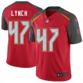 Wholesale Cheap Nike Buccaneers #47 John Lynch Red Team Color Men's Stitched NFL Vapor Untouchable Limited Jersey