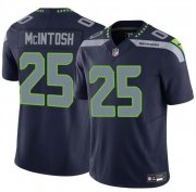 Cheap Men's Seattle Seahawks #25 Kenny McIntosh Navy 2024 F.U.S.E Vapor Limited Football Stitched Jersey