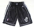 Wholesale Cheap Miami Heat All Black Short