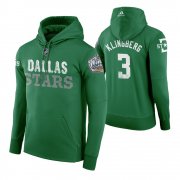 Wholesale Cheap Adidas Stars #3 John Klingberg Men's Green 2020 Winter Classic Retro NHL Hoodie