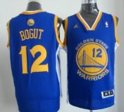 Wholesale Cheap Golden State Warriors #12 Andrew Bogut Revolution 30 Swingman Blue Jersey