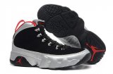 Wholesale Cheap Womens Air Jordan 9 Retro Johnny kilroy silver/black-red