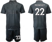 Wholesale Cheap Liverpool #22 Mignolet Black Soccer Club Jersey