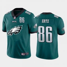 Wholesale Cheap Philadelphia Eagles #86 Zach Ertz Green Men\'s Nike Big Team Logo Player Vapor Limited NFL Jersey