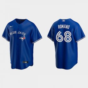 Wholesale Men\'s Blue Jays #68 Jordan Romano Royal Replica Jersey