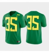 Wholesale Cheap Men Oregon Ducks 35 Green Limited Football Jersey