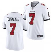 Wholesale Cheap Men's Tampa Bay Buccaneers #7 Leonard Fournette White Vapor Untouchable Limited Stitched Jersey