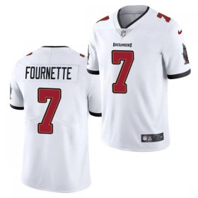 Wholesale Cheap Men\'s Tampa Bay Buccaneers #7 Leonard Fournette White Vapor Untouchable Limited Stitched Jersey