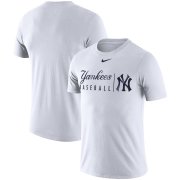 Wholesale Cheap New York Yankees Nike MLB Practice T-Shirt White