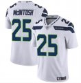 Cheap Men's Seattle Seahawks #25 Kenny McIntosh White Vapor Limited Football Stitched Jersey