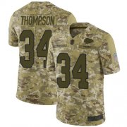 Wholesale Cheap Nike Chiefs #34 Darwin Thompson Camo Youth Stitched NFL Limited 2018 Salute to Service Jersey