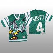 Wholesale Cheap NFL Philadelphia Eagles #4 Jake Elliott Green Men's Mitchell & Nell Big Face Fashion Limited NFL Jersey