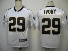 Wholesale Cheap Saints #29 Christopher Ivory White Stitched NFL Jersey