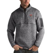 Wholesale Cheap Florida Panthers Antigua Fortune Quarter-Zip Pullover Jacket Black