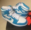 Wholesale Cheap Air Jordan 1 North Carolina Blue/white