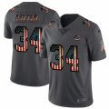 Wholesale Cheap Nike Bears #34 Walter Payton 2018 Salute To Service Retro USA Flag Limited NFL Jersey