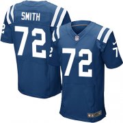 Wholesale Cheap Nike Colts #72 Braden Smith Royal Blue Team Color Men's Stitched NFL Elite Jersey