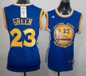 Wholesale Cheap Women\'s Golden State Warriors #23 Draymond Green 2014 New Blue Jersey