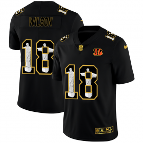 Wholesale Cheap Cincinnati Bengals #18 A.J. Green Men\'s Nike Carbon Black Vapor Cristo Redentor Limited NFL Jersey