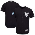 Wholesale Cheap Yankees Blank Navy 2019 Spring Training Flex Base Stitched MLB Jersey