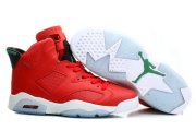 Wholesale Cheap Air Jordan 6 History of Jordan Shoes Fire red/black-green