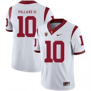 Wholesale Cheap USC Trojans 10 Hayes Pullard III White College Football Jersey