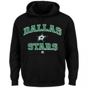 Wholesale Cheap Dallas Stars Majestic Heart & Soul Hoodie Black