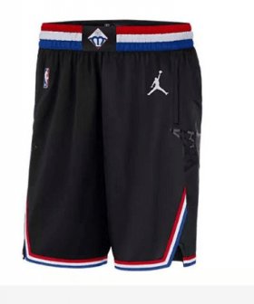 Wholesale Cheap 2019 NBA All-Star Black Jordan Brand Swingman Shorts