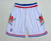 Wholesale Cheap 1992 All-Star White Hardwood Classics Swingman Shorts