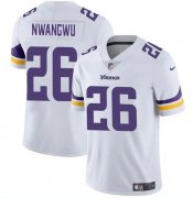 Cheap Men's Minnesota Vikings #26 Kene Nwangwu White Vapor Untouchable Limited Stitched Jersey