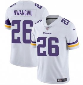 Cheap Men\'s Minnesota Vikings #26 Kene Nwangwu White Vapor Untouchable Limited Stitched Jersey