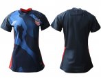 Wholesale Cheap Women 2020-2021 Season National Team America away aaa blue Soccer Jerseys