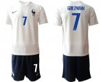 Wholesale Cheap Men 2021 France away 7 soccer jerseys