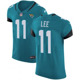 Wholesale Cheap Nike Jaguars #11 Marqise Lee Teal Green Alternate Men\'s Stitched NFL Vapor Untouchable Elite Jersey