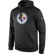 Wholesale Cheap Pittsburgh Steelers Nike Practice Performance Pullover Hoodie Black