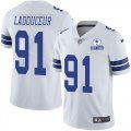 Wholesale Cheap Nike Cowboys #91 L.P. Ladouceur White Men's Stitched With Established In 1960 Patch NFL Vapor Untouchable Limited Jersey