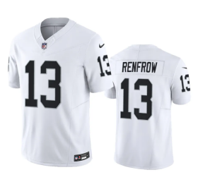 Wholesale Cheap Men\'s Las Vegas Raiders #13 Hunter Renfrow White 2023 F.U.S.E Vapor Untouchable Stitched Football Jersey