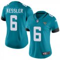 Wholesale Cheap Nike Jaguars #6 Cody Kessler Teal Green Alternate Women's Stitched NFL Vapor Untouchable Limited Jersey