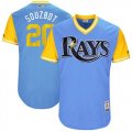 Wholesale Cheap Rays #20 Steven Souza Light Blue 