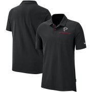 Wholesale Cheap Atlanta Falcons Nike Sideline Elite Performance Polo Black