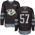 Wholesale Cheap Adidas Predators #57 Dante Fabbro Black 1917-2017 100th Anniversary Stitched NHL Jersey