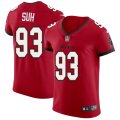 Wholesale Cheap Tampa Bay Buccaneers #93 Ndamukong Suh Men's Nike Red Vapor Elite Jersey