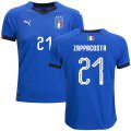 Wholesale Cheap Italy #21 Zappacosta Home Kid Soccer Country Jersey