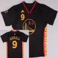 Wholesale Cheap Golden State Warriors #9 Andre Iguodala Revolution 30 Swingman 2015 Chinese Black Fashion Jersey