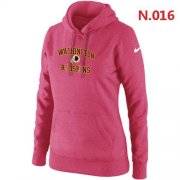 Wholesale Cheap Women's Nike Washington Redskins Heart & Soul Pullover Hoodie Pink