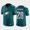 Wholesale Cheap Philadelphia Eagles #20 Brian Dawkins Green Men's Nike Big Team Logo Vapor Limited NFL Jersey