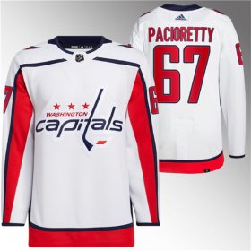 Wholesale Cheap Men\'s Washington Capitals #67 Max Pacioretty White Stitched Jersey