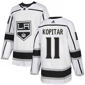 Wholesale Cheap Adidas Kings #11 Anze Kopitar White Road Authentic Stitched Youth NHL Jersey