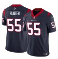 Cheap Men's Houston Texans #55 Danielle Hunter Navy 2024 F.U.S.E Vapor Untouchable Limited Football Stitched Jersey